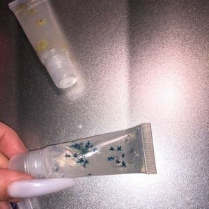 clear lip gloss can do any color homemade!!